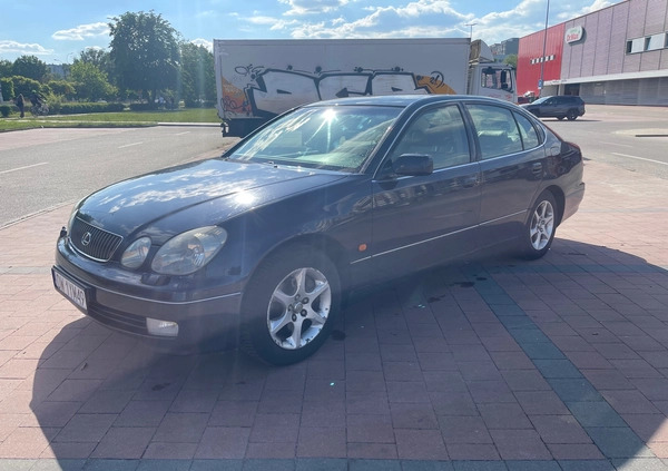 Lexus GS cena 26000 przebieg: 349335, rok produkcji 2001 z Wrocław małe 596